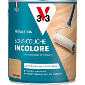 Sous-couche & teinte parquets V33 incolore 2,5L