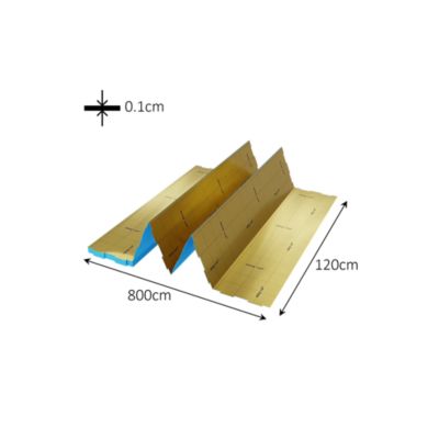 Sous-couche thermique pour dalles et lames PVC Volden ép. 1mm 9,6m²