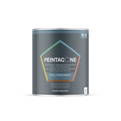 Sous-couche universelle d'adhérence isolante pour bois/métal int/ext - Polyprimer, 1 l, blanc - PEINTAGONE