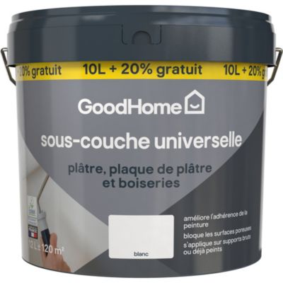 Sous-couche plaque de plâtre LUXENS blanc 10 l + 20 % gratuit
