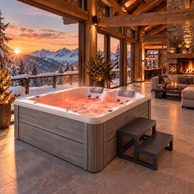 Spa 2-3 places Archipel G23 AIR BLANC MARBRE - Spa Relaxation Balboa 210x158