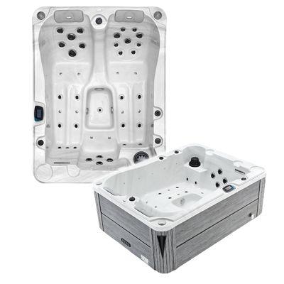 Spa 2-3 places Archipel G23 VIP Tablier GRIS - Spa Thérapeutique Balboa 210x158