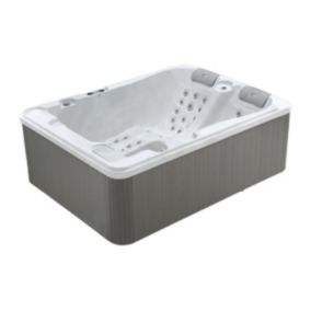SPA 3 places blanc perlé - 65 jets - L210 x P158 x H73 cm - Système BALBOA - FIDJI VI