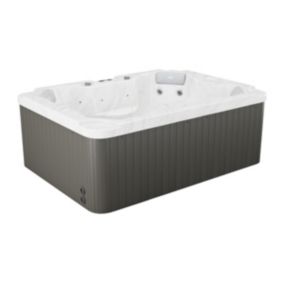 SPA 4 places blanc perlé - 16 jets - L210 x P152 x H76 cm - Système BALBOA - LULA IV