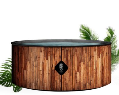 Spa Bali gonflable 180 cm de diamètre 1200 litres moteur 2240 W jusqu'à 6 personnes Coco Spa