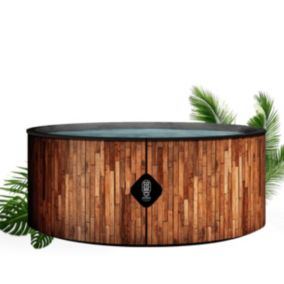 Spa Bali gonflable 180 cm de diamètre 1200 litres moteur 2240 W jusqu'à 6 personnes Coco Spa