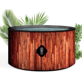 Spa Exotik gonflable 150 cm de diamètre 800 litres moteur 2240 W 2 à 4 personnes massage 140 Jets Coco Spa