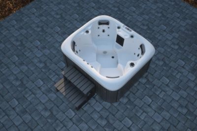 Spa extérieur premium PSJ425, 4 places avec jets hydromassants et cascade lumineuse