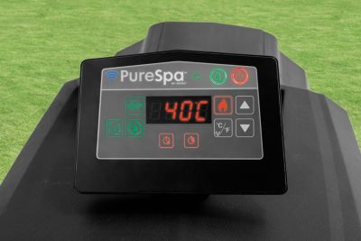 Spa gonflable 4 places Intex PureSpa à bulles - ardoise