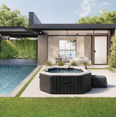Spa gonflable 4 places Intex PureSpa Carbone - 4 jets massants
