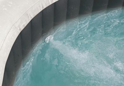 Spa gonflable 4 places Intex PureSpa Carbone - Bulles et jets