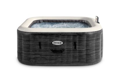 Spa gonflable 6 places Intex Pure Spa Ardoise - Bulles et LED