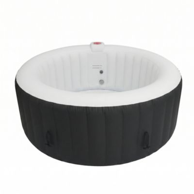 Spa gonflable 6 places rond - Ospazia - Diamètre : 208 cm - Filtre et bâche inclus