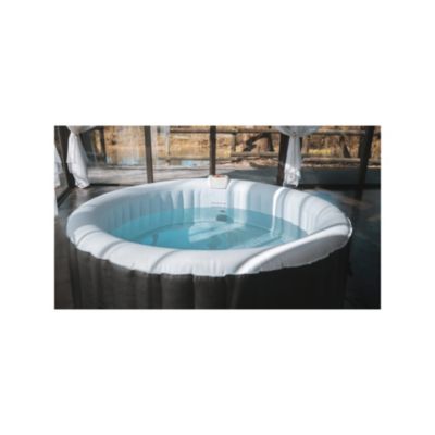 Spa gonflable 6 places rond - Ospazia - Diamètre : 208 cm - Filtre et bâche inclus