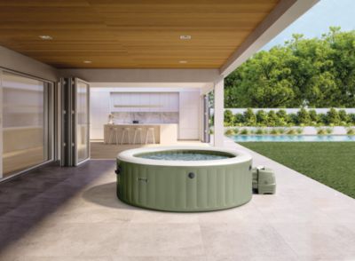 Spa gonflable 8 places PureSpa Intex olive