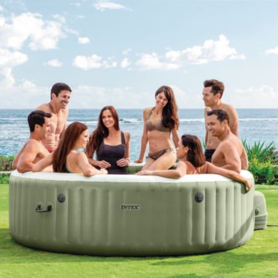 Spa gonflable 8 places PureSpa Intex olive