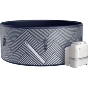 Spa gonflable connecté rond  173cm NAVAL - 6 places