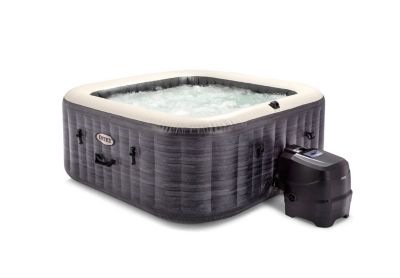 Spa gonflable Intex Ardoise 4 places + kit d'entretien
