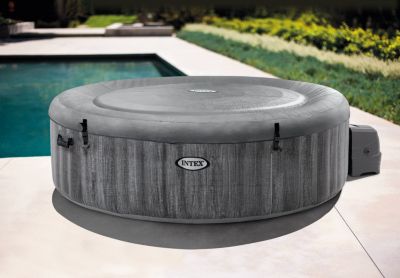 Spa gonflable Intex PureSpa à bulles Baltik 6 places+ 2 appui-têtes Deluxe