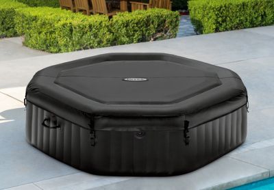 Spa gonflable Intex PureSpa Carbone - bulles et jets 6 places