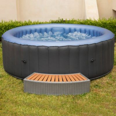 Spa gonflable jacuzzi rond 6 places Mspa DSC06 bergen