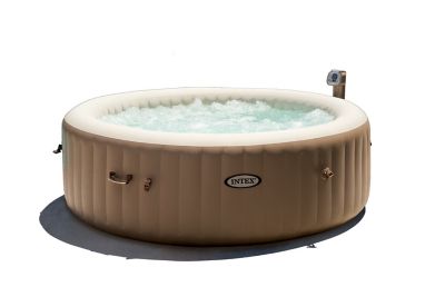 Spa gonflable Purespa à bulles Intex 6 places + 2 appuistête Castorama — free download