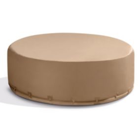 Spa gonflable PureSpa Sahara rond Bulles 4 places + Couverture thermique - Intex