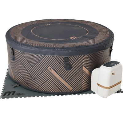 Spa MSpa MONO circulaire 8 places  192 x 65 cm  1120 litres 144 jets d'air massants à 3 vitesses