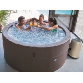 Spa portable semi-rigide Vita Premium rond Bulles 4-6 places - Netspa