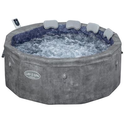 Spa semi-rigide à bulles 6 places Bestway Lay-Z-Spa Carrara Smart AirJet