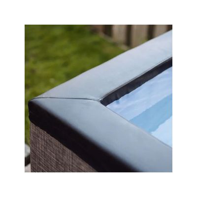 Spa semi-rigide Netspa Idaho - 6 places Coloris Pebble Blanc 70/90 Airjets massants