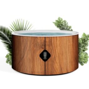 Spa Tahiti gonflable 150 cm de diamètre 800 litres moteur 2240 W 2 à 4 personnes massage 140 Jets Coco Spa