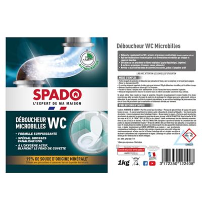 Spado déboucheur WC microbilles Spado 1kg