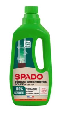 Spado entretien canalisations et déboucheur 3en1 1L