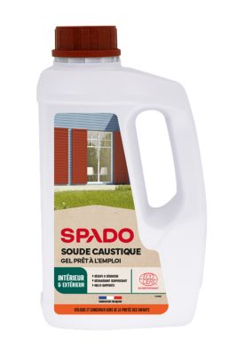 Spado Soude Caustique gel pêt à l'emploi 1L