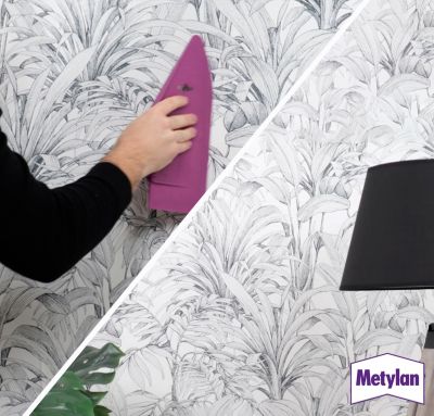 Spatule à maroufler pour papier peint Metylan L.1 x l.14 x H.30 cm