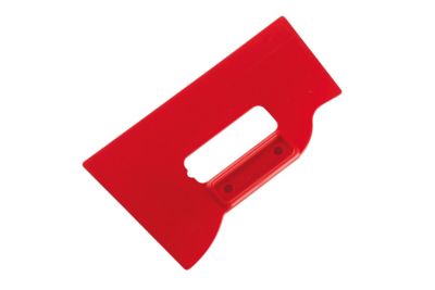Spatule à maroufler souple à poignée rouge Savy