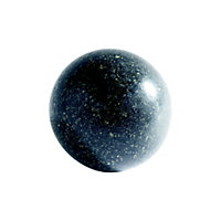 Sphère décorative granit noir D. 30 cm