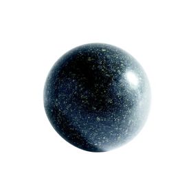 Sphère décorative granit noir D. 40 cm
