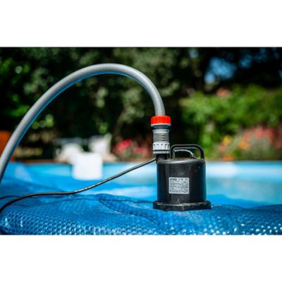 SPIDO - Pompe Serpillière Classic E 160 - Hauteur Résiduelle 3 mm - 80 W - Débit 3 m3/h - Compacte et Facile à Utiliser