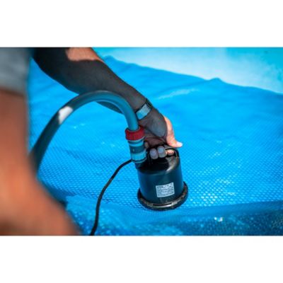 SPIDO - Pompe Serpillière Classic E 160 - Hauteur Résiduelle 3 mm - 80 W - Débit 3 m3/h - Compacte et Facile à Utiliser