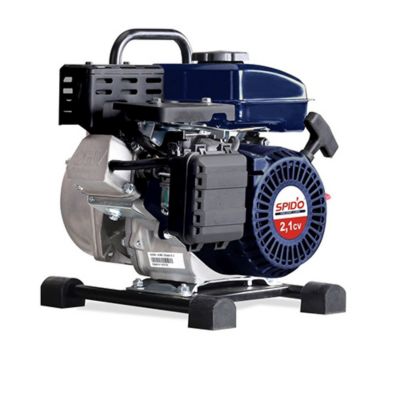 SPIDO - Pompe thermique Classic T 414 - Moteur 4 Temps 2,1 CV - Débit 12 m3/h - Pression 3,6 Bars - Autonome Sans Électricité