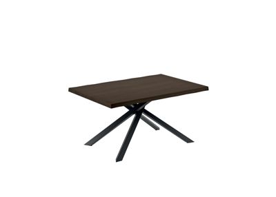 Spike Table Extensible (160/240X90 Cm) En Frêne Noir