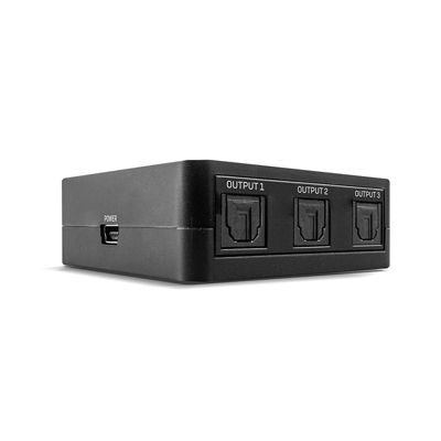 Splitter audio Toslink Optique 3 ports LINDY