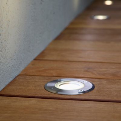 Spot à encastrer Dig Corep GU10 IP67 35W H.15 x Ø11 cm
