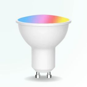 Spot connecté led gu10 wifi - 5w - rgbw
