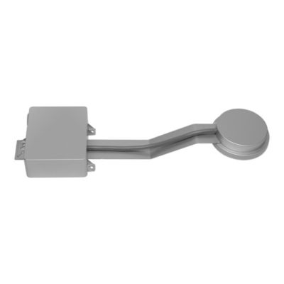 Spot de salle de bain Emera LED intégrée 480lm 7W IP44 variable GoodHome argent