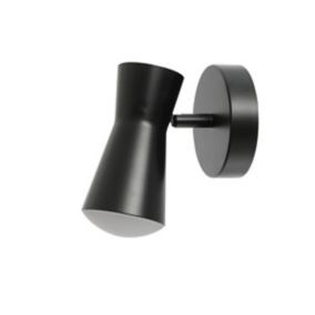 Spot de salle de bain Rathong G10 5W IP44 GoodHome noir