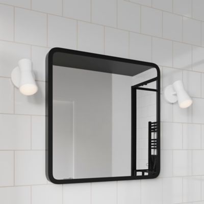 Spot de salle de bain Rathong G10 5W IP44 GoodHome noir