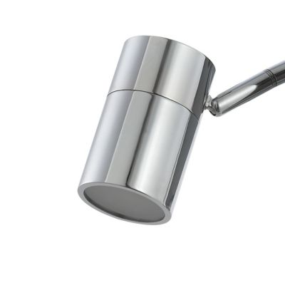 Spot de salle de bain Tellot 3 lumières G10 5W IP44 GoodHome argent